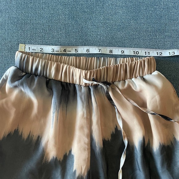 New York & Company Silk Brown, Black and White Jogger Pants Size XS - Picture 8 of 9